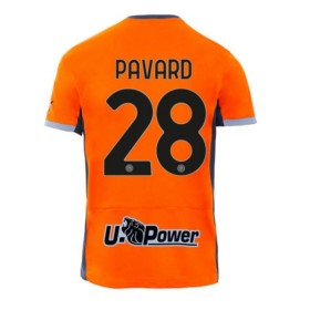 Fotbalový Komplet Inter Milán Pavard 28 Dětské Alternativní 2023-24 Krátký Rukáv (+ trenýrky)